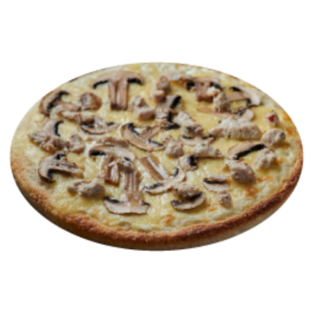 Double Cheese Mushroom Pizza