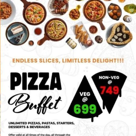 Unlimited Buffet Veg in bangalore