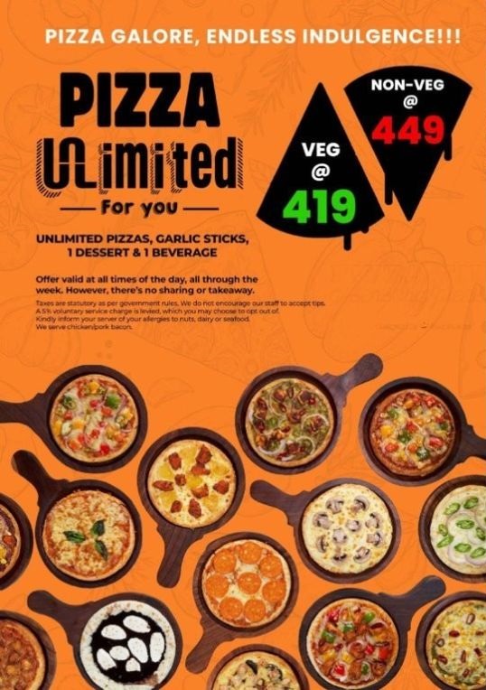 Unlimited Pizza Non-Veg